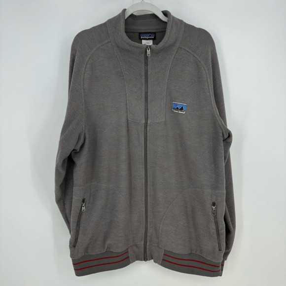 Vintage 90s Patagonia Men's Phils Fleece Jacket Size 2XL Grey Outdoor Gorpcore - Picture 8 of 9